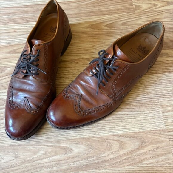 Cole Haan Wingtip Oxfords – Men’s Size 10D – Brown – Style C29551 main image 5